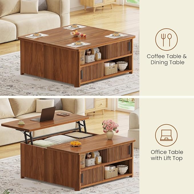 Itaar 31.5" Lift Top Coffee Table - Image 4