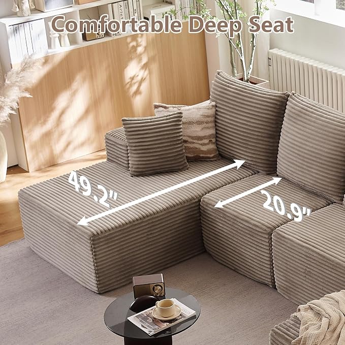 135" Modular Sectional Sofa - Image 5