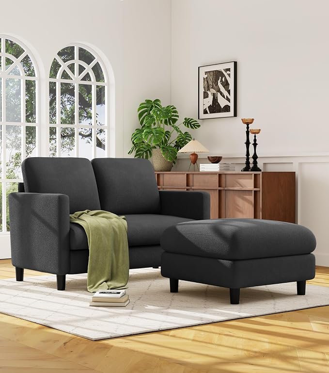 Welzona Loveseat, Comfy Teddy Love Seat - Image 5