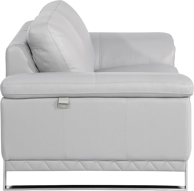 Blackjack Furniture Weston Collection Genuine Italian Leather Living Room Chair - Image 5