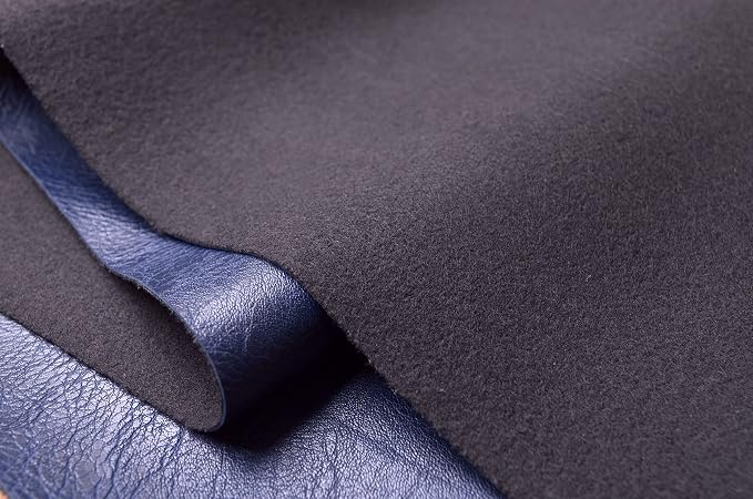 Wento Thick 2 Yard Faux Leather Fabric Soft Skin Grain PU Leather - Image 4