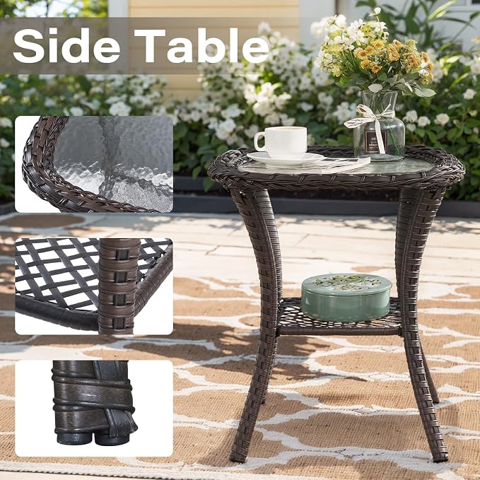 Belord 8 Piece Patio Furniture Set - Image 8