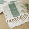 FEXIA Sage Green Table Runner 36 Inches Long by FEXIA