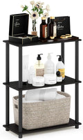 Furinno TURN-N-TUBE Storage Shelves, 3-Tier Book Shelf, Corner Shelf, Toolless by Furinno-FitsYourSpaceFitsYourBudget