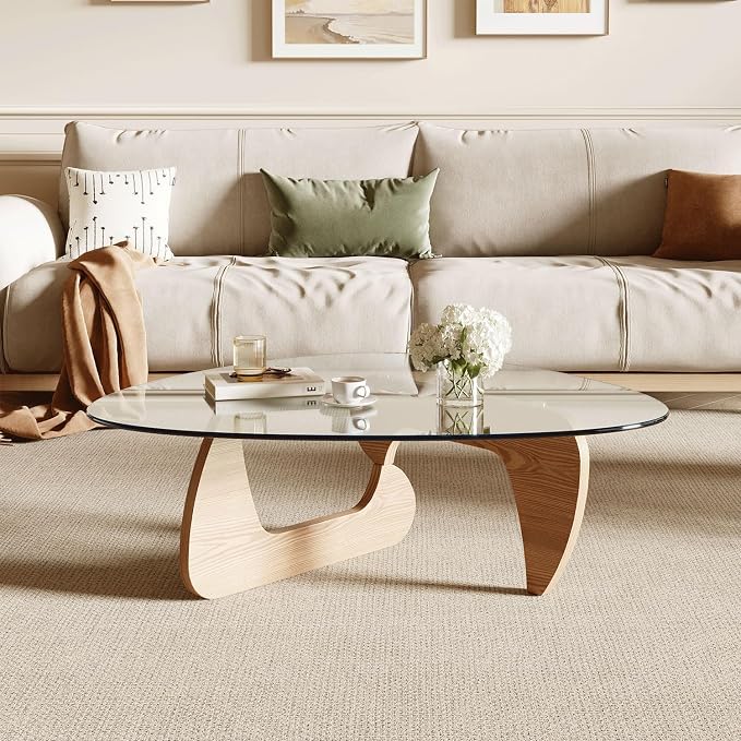 Modern Coffee Table for Living Room and Small Spaces, 35.6" x 25.4" x 15.8" by Unknown