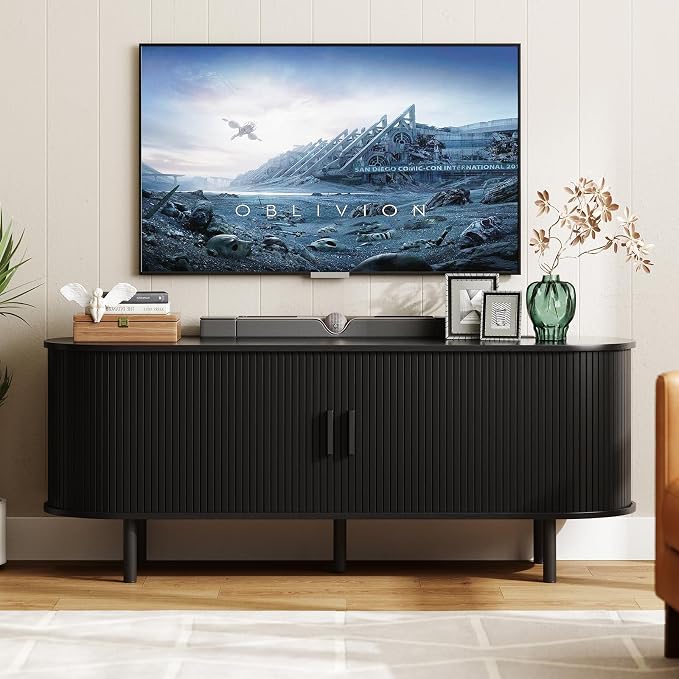 ONBRILL 55" TV Stand with Power Outlet by ONBRILL