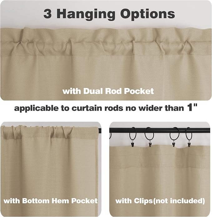 Chyhomenyc Camel Short Curtain Valance - Image 6
