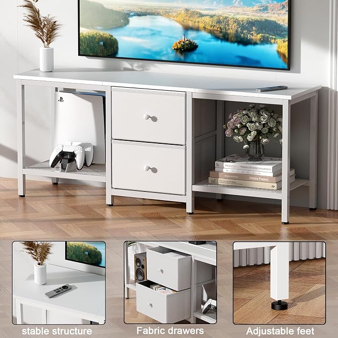 TV Stand Suitable for TVs up to 55 Inches, Entertainment Center - Image 4