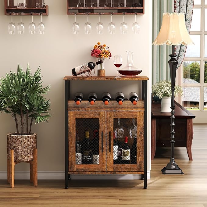 X-cosrack Wine Bar Rack Cabinet - Image 3