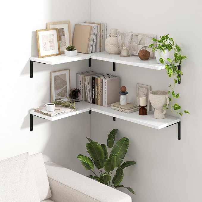 Fun Memories Deep Floating Shelves, 24W x 8D Floating Shelves Set of 2 - Image 6