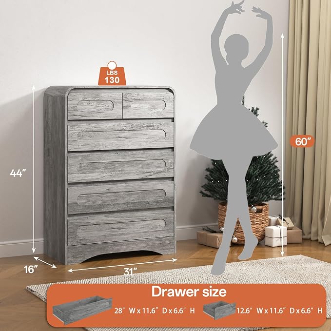 3 Piece Bedroom Set, Dresser and Nightstand Sets - Image 3