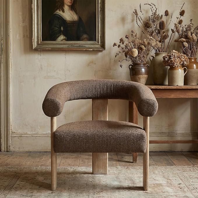 VKNOW Accent Chair Living Room Chair, Modern Upholstered Arm Chair - Image 4