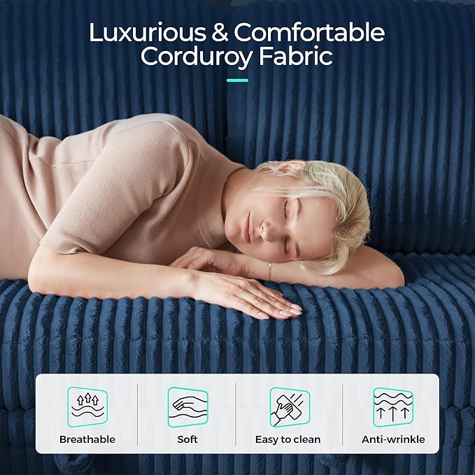 LINSY HOME Sectional Sleeper Sofa - Image 5