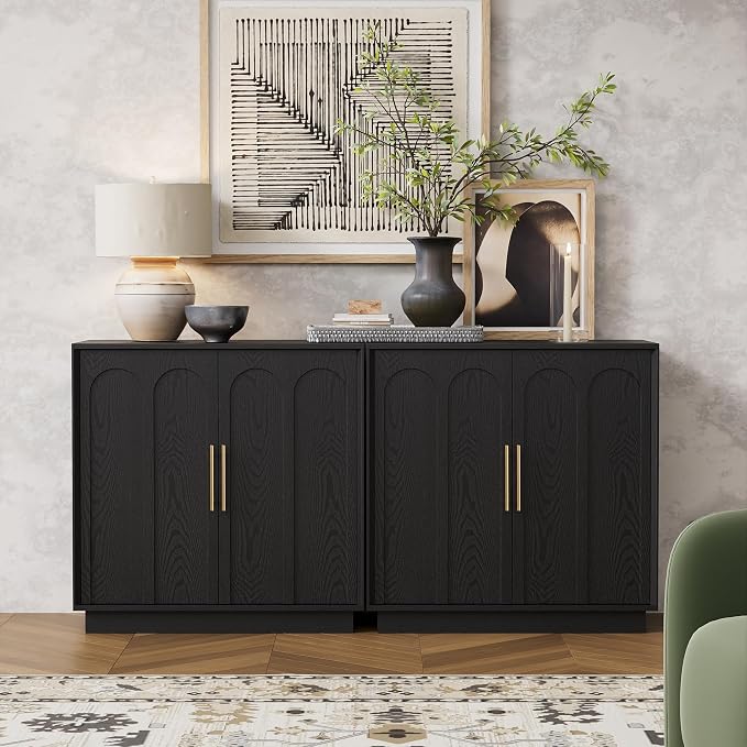 FORTUNETEC Sideboard Buffet Cabinet by FORTUNETEC