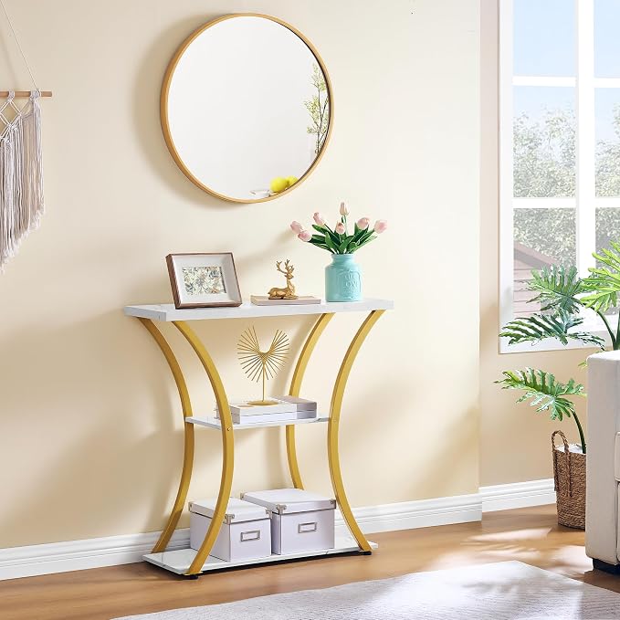 Hoctieon 3 Tier Console Table - Image 7
