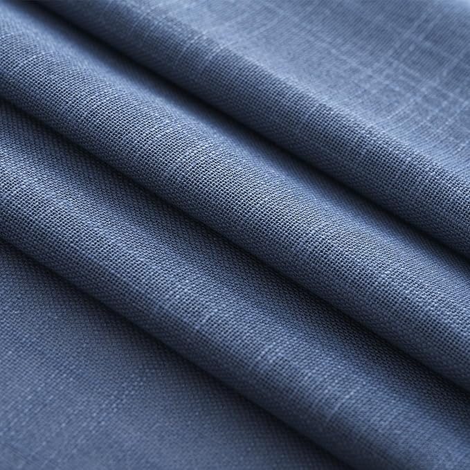 Navy Blue Curtains 96 inch Length - Image 7