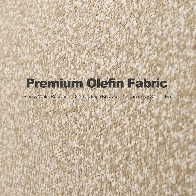 PURPLE LEAF Patio Conversation Sets, 8-Piece U-Shaped Patio Furniture Set - Image 4