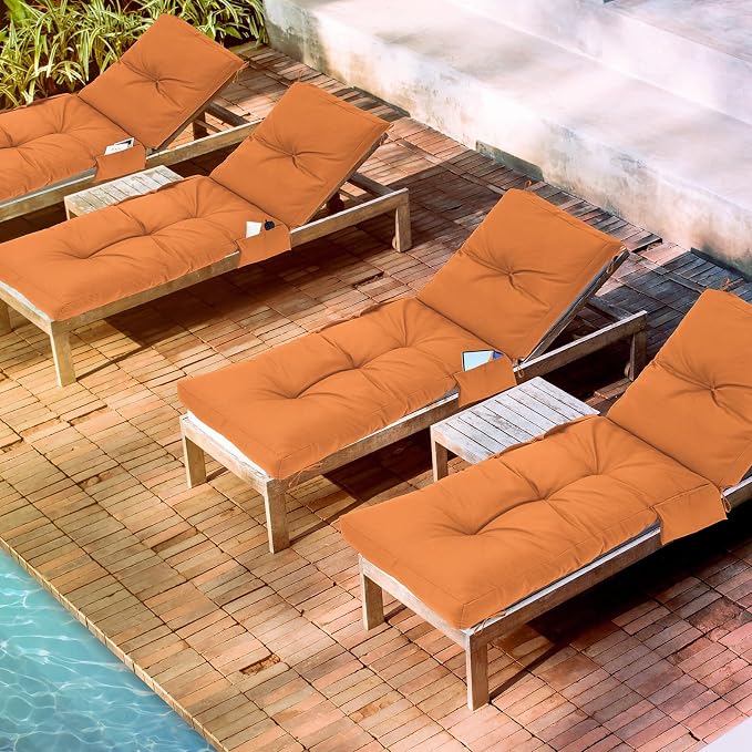 Kigley Outdoor Chaise Lounge Cushions - Image 8