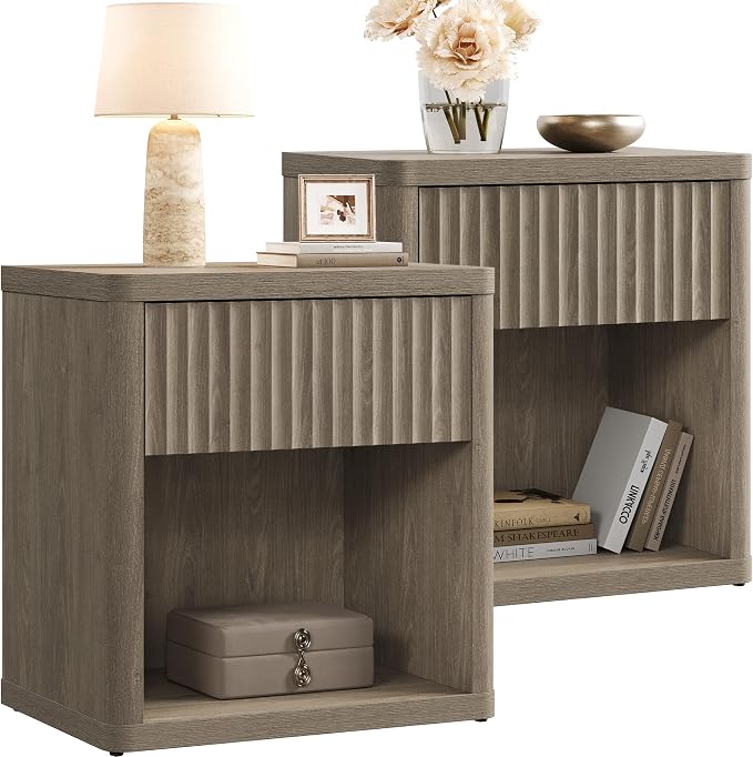 SICOTAS Night Stand Set of 2 Nightstands by SICOTAS
