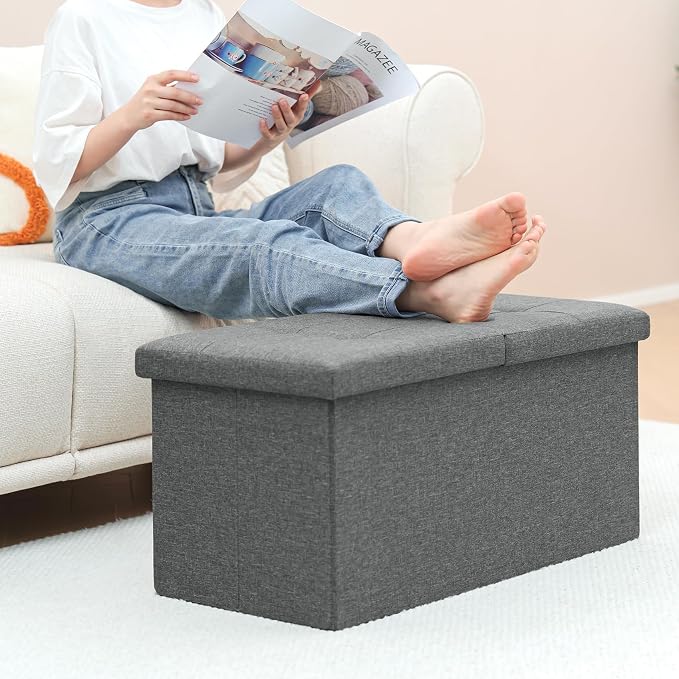B FSOBEIIALEO Storage Ottoman - Image 2