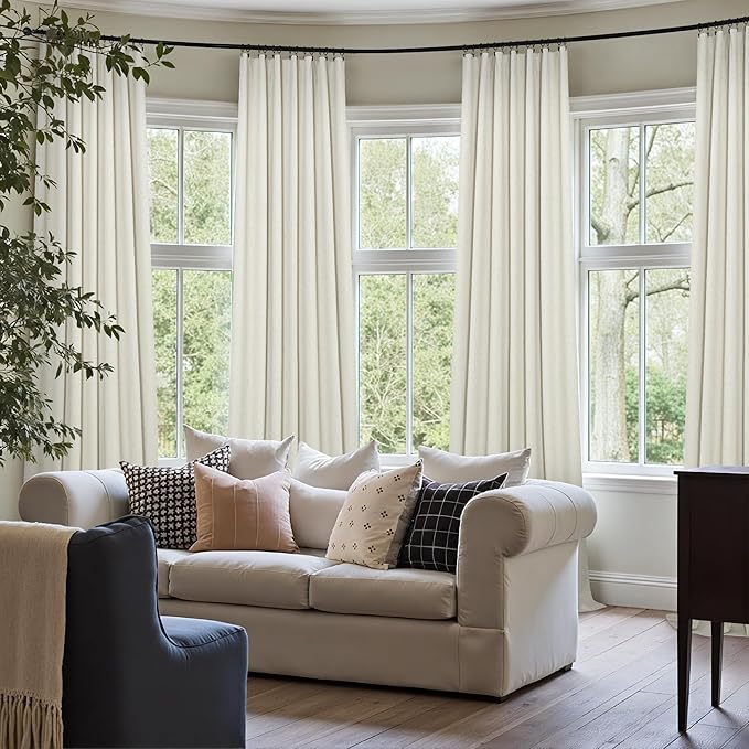 100% Blackout Curtains 90 Inch Long - Image 7