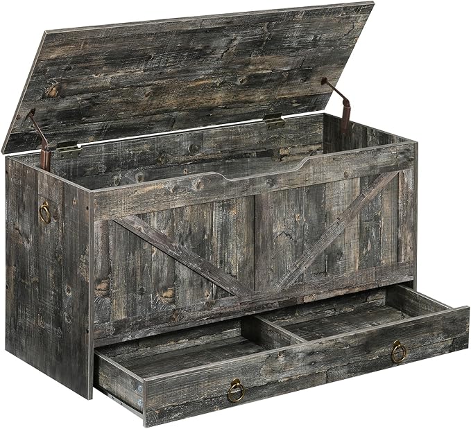 HOOBRO Storage Chest, 39.3" Toy Chest by HOOBRO