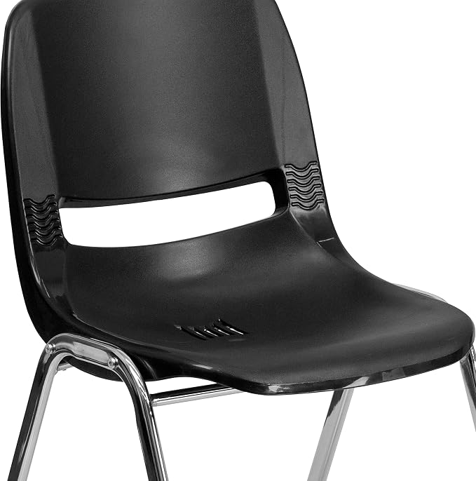 Flash Furniture HERCULES Series 440 lb. Capacity Kid's Black Ergonomic Shell - Image 10