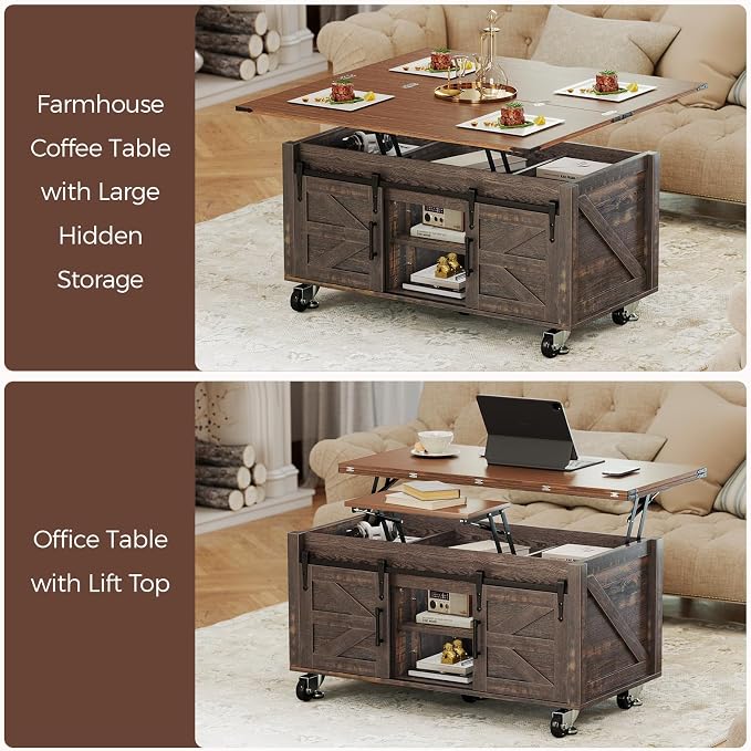 Turosur Lift Top Coffee Table - Image 3