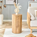 21.6''H Boho Cylinder Side Table by KTRolster