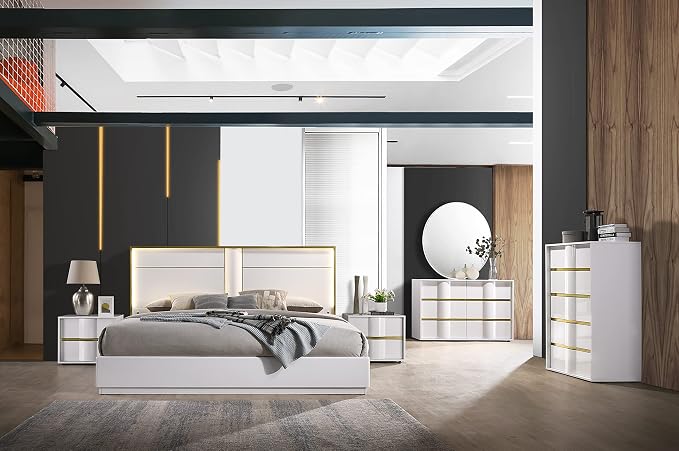 Havana 5-Piece Modern Bedroom Set by Best+Master+Furniture
