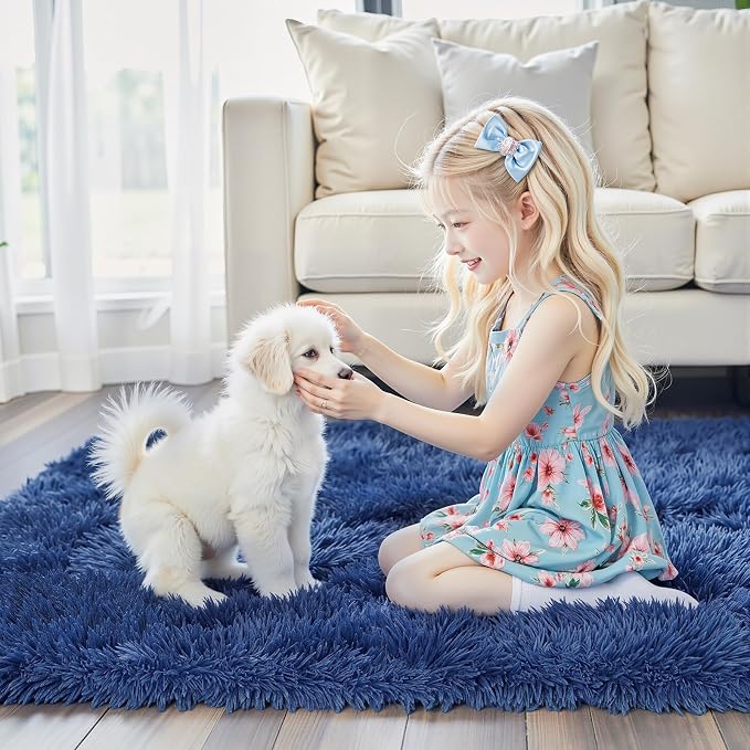 8x10 Area Rugs for Living Room Bedroom, Large Area Rug Shaggy Carpet Soft Plush - Image 7