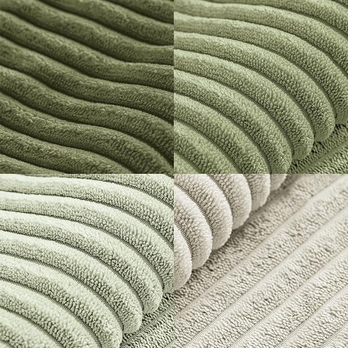 MIULEE Summer Light Green Decorative Throw Pillow Covers 20x20 Inch Set of 4 - Image 7
