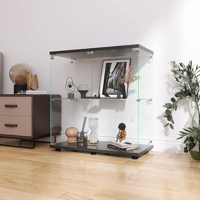 LFT HUIMEI2Y Glass Display Cabinet 2-Shelf - Image 7