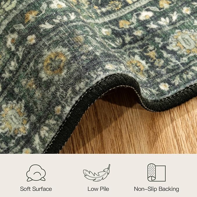 Lofus 8x10 Area Rug for Living Room, Soft Boho Carpets for Bedroom Dining Room - Image 7