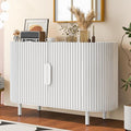 Curved Design Light Luxury Swith Adjustable Shelves, Suitable by Unknown
