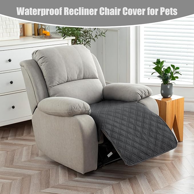 Genina Waterproof Recliner Chair Covers, Recliner Cover - Image 3