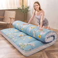 MAXYOYO Rustic Floral Korean Futon Mattress, Japanese Floor Mattress Quilted by MAXYOYO