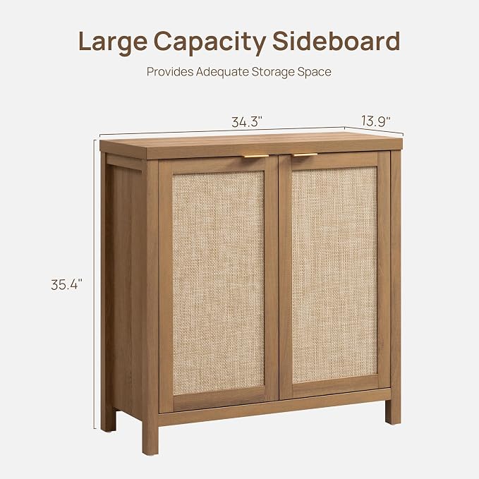 SICOTAS Sideboard Buffet Cabinet - Image 3