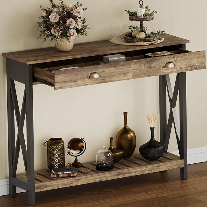 ChooChoo 47" Farmhouse Console Table - Image 5