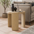 Furniture of America Carys Modern Solid Wood 20-inch Round End Table by FurnitureofAmerica