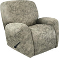 ANARACHON Recliner Chair Covers Leather Look, 4 Pieces Recliner Covers Non Slip by ANARACHON