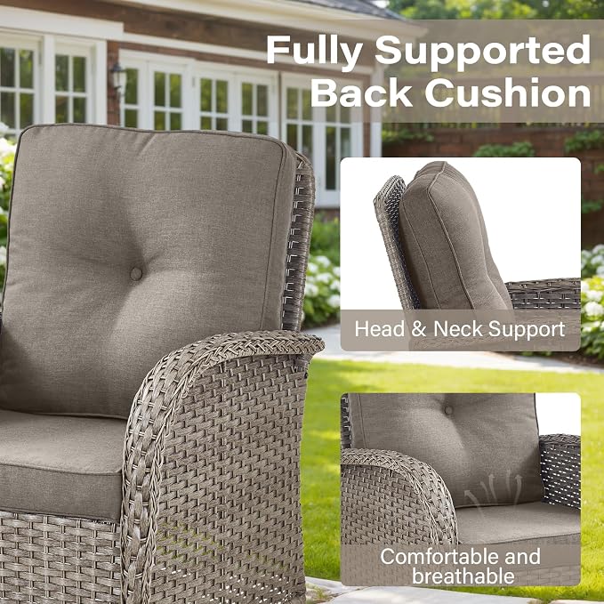 Belord 5 Pieces Patio Furniture Set - Image 4