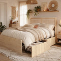 Brafab Natural Rattan King Size Bed Frame by Brafab