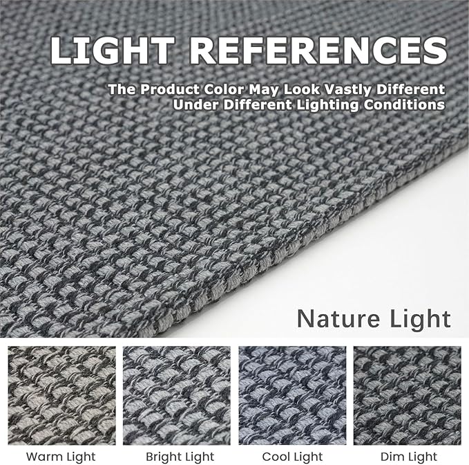 KOZYFLY Runners for Hallways 2x10 ft Washable Kitchen Runner Non Slip Rubber - Image 3
