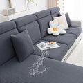 Smiry Waterproof Couch Cushion Covers, Stretch Jacquard Thick Sofa Cushion by Smiry