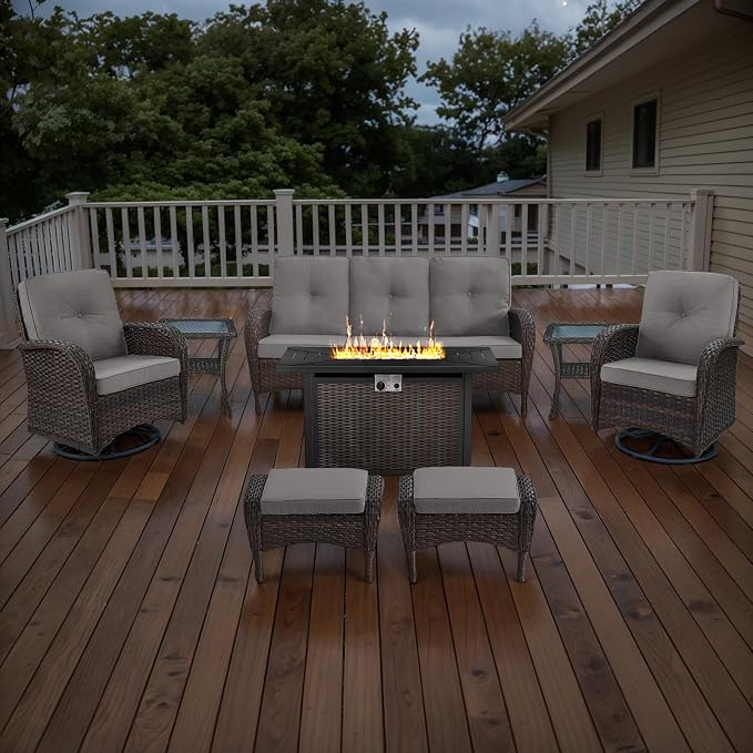 Belord 8 Piece Patio Furniture Set - Image 3
