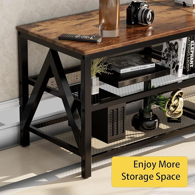 TV Stand for TVs up to 70 Inch, Entertainment Center for Living Room - Image 6