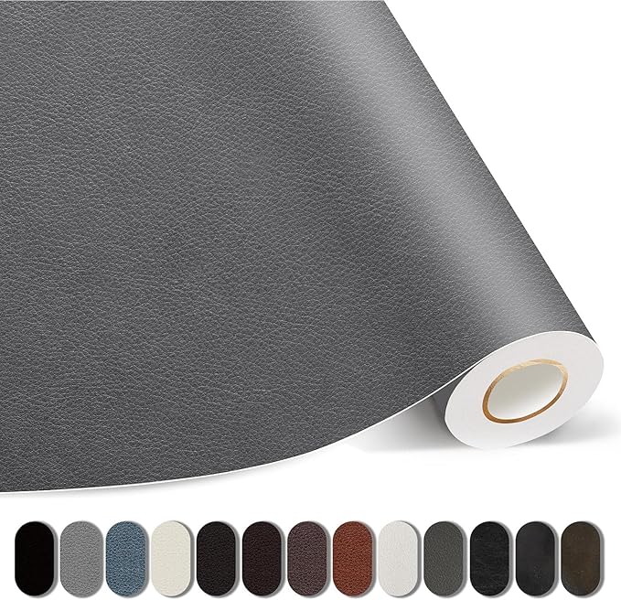 Kangshoon Leather Repair Patches, 17X79 Inch Self-Adhesive Leather Repair Tape by GiveYourFurnitureaNewLife