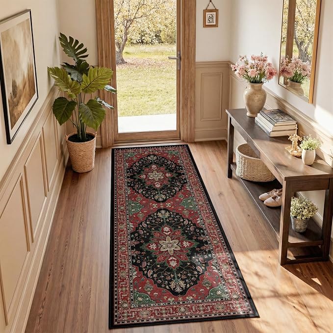 RELEANY Area Rugs 2'x6' Runner Rug Non Slip Washable by RELEANY