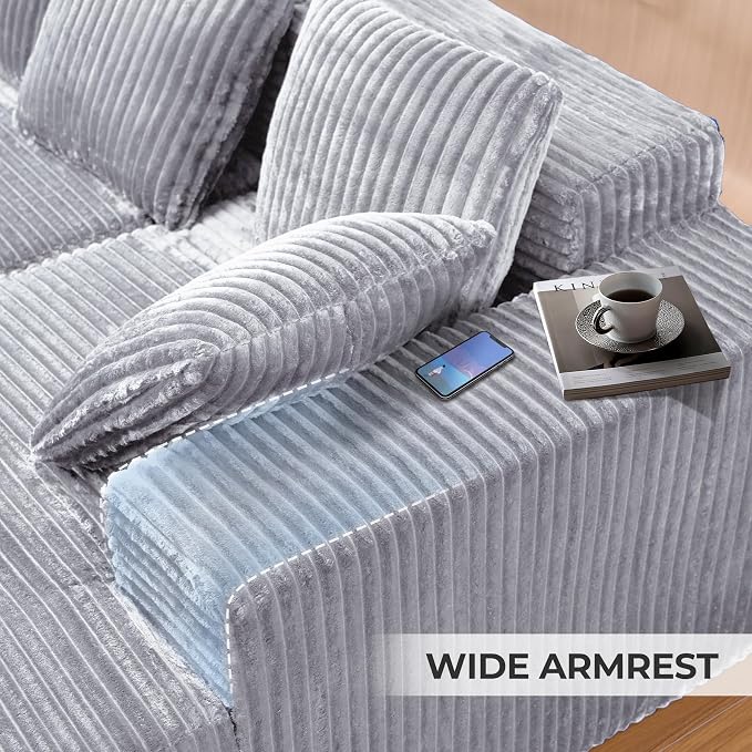 131'' U Shaped Sectional Couches - Image 8